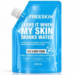 Hydra Hyaluronic Face & Body Scrub 225ml | Deep Hydration Exfoliating Scrub