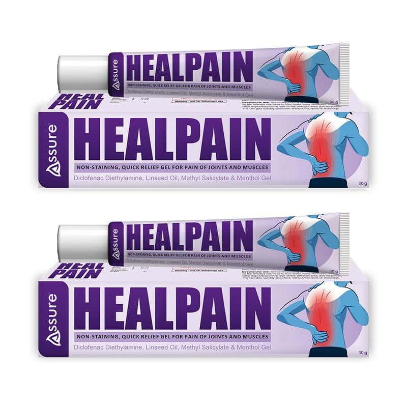 Assure Heal Pain Gel, 30 gm - Pack of 2