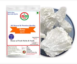 SS520 Suhaga 400g Stone Borax Rock Sogi Dali (Sodium Borate) For Multipurpose