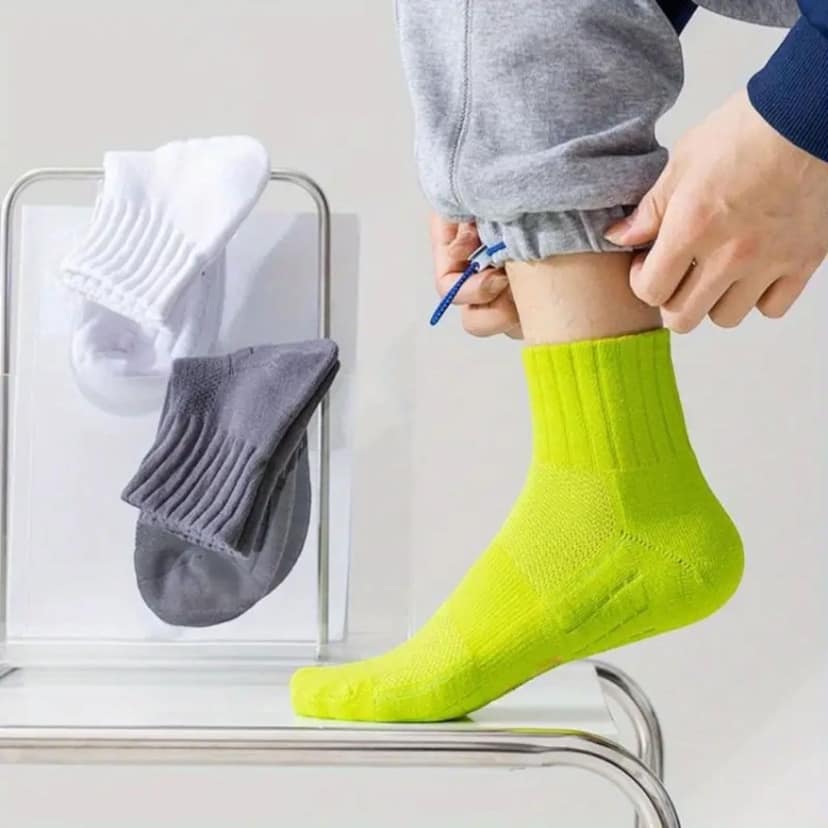 SOCKSCARVING Multicolour Viberant Edition Cotton Socks Pair of 8, Ankle Length, Free Size, Viberant Edition Socks, Casual Design, For Men-Women view 2