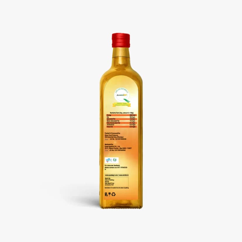SIMFED Groundnut Oil 500ml view 2