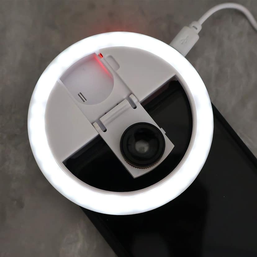 Selfie Flash Ring Light with 3 Level of Brightness (1 Pc) view 4