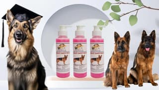 SWACCH Premium Shampoo for German Shepherd (200ML) (Pack of 3) Rose