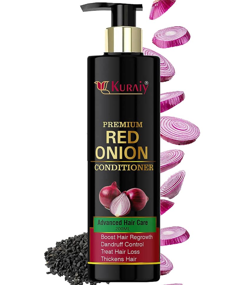 KURAIY RED ONION CONDITIONER FOR HAIR GROWTH & REDUCE HAIR FALL 200ML