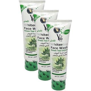 YC Green Tea Extract Whitening Face Wash - Pack Of 3 (100ml)
