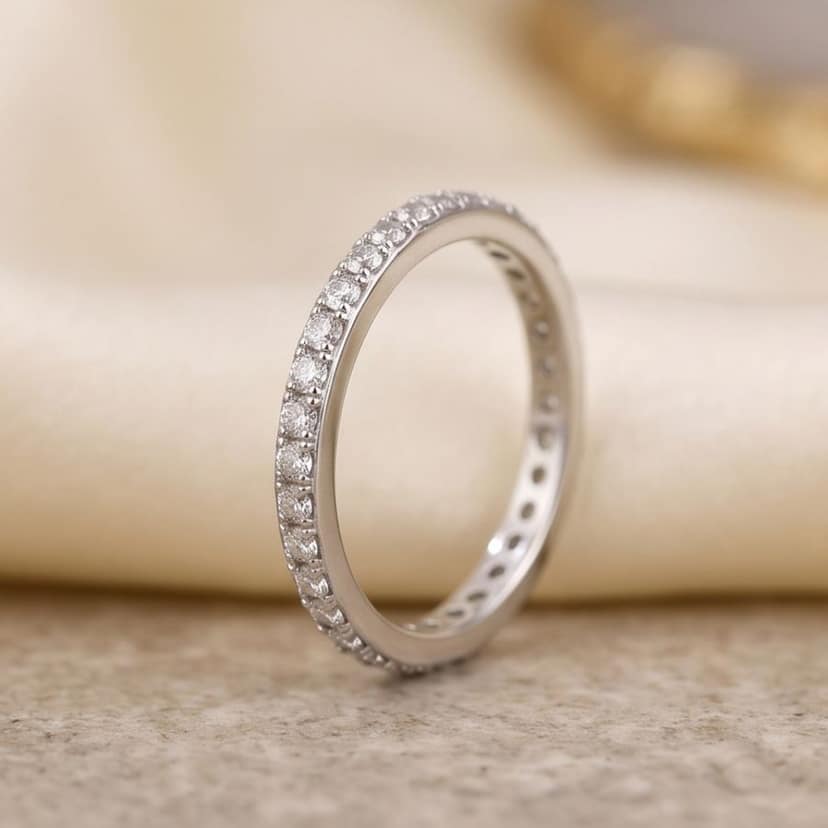 Infinity Band Ring view 2