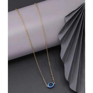 Charming Womens Evil Eye Necklace | Nazar Suraksha Pendant Perfect Gift for Loved Ones