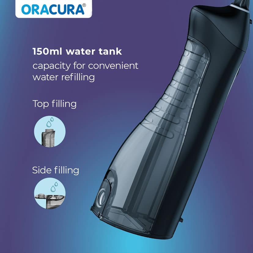 Oracura OC150 LITE Smart Water Flosser Black view 4