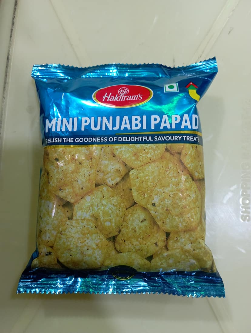 Haldiram's Mini punjabi papad 25g