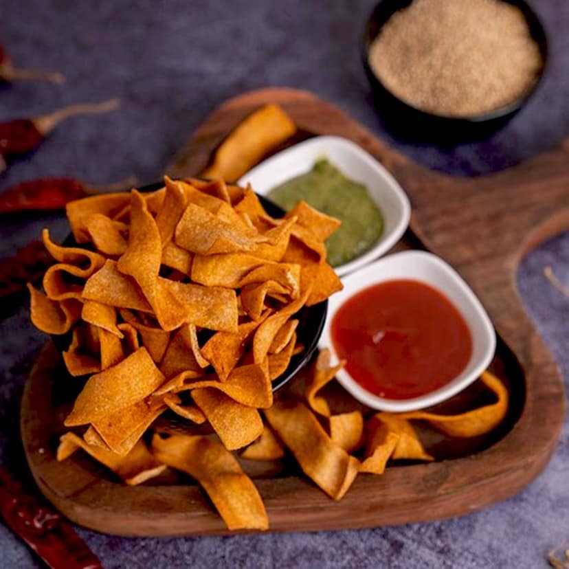 PROMUNCH Combo Pack - Soya Sticks (Chatpata Masala , Cream Onion) + Soya Chips (Peri Peri) - 120g Each view 3