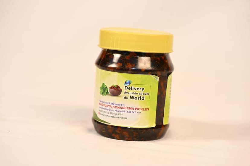 mint leaves pickle view 3