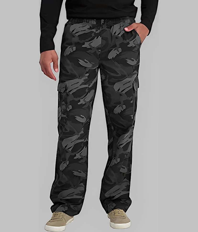 Reoutlook Relax Flat Men's Cargos - Green ( Pack of 1 )