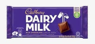 Cadbury Dairy Milk Chocolate, 165 G