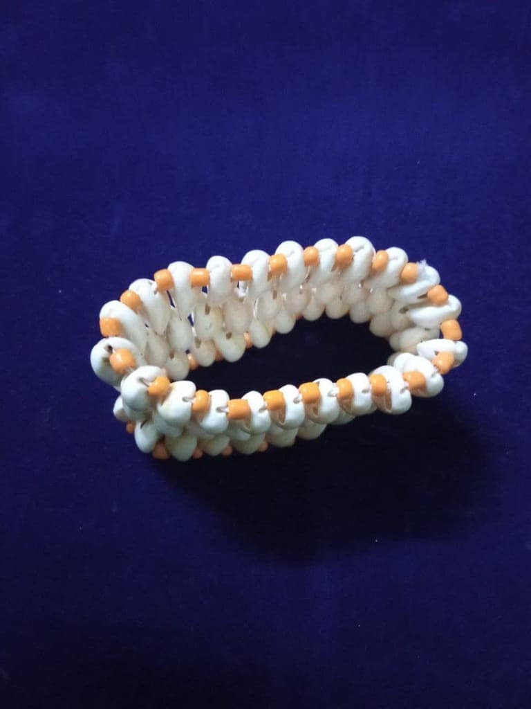 DARMIKA Sea shell Bracelet || Cowdie Bracelet ||stylish || Elegant || Beautiful || Gorgeous || Easy to use || Pack of 2 Beautiful - Elegant - Handmade - Trendy - Stylish (2 Layer) view 7