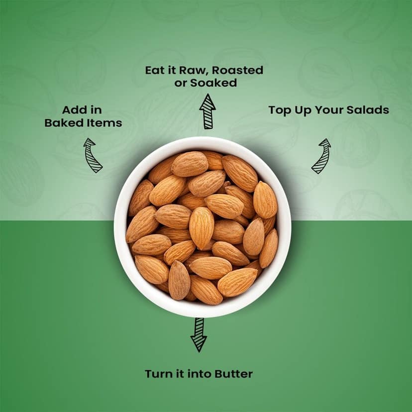 Nutraj Anymany California Almonds 1 Kg view 7