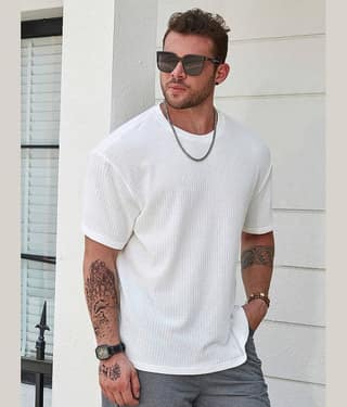 fashion and youth Pack of 1 Cotton Blend Oversized Fit Men's T-Shirt ( Black )
