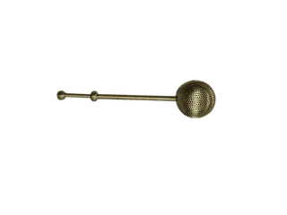 Old Harbor Tea Ball Infuser | Telescopic Tea Leaf Infuser with Handle | Tea Infuser | Made of Brass | Ideal for Loose Leaves | Green Tea Leaves Infuser | Reusable Tea Filter
