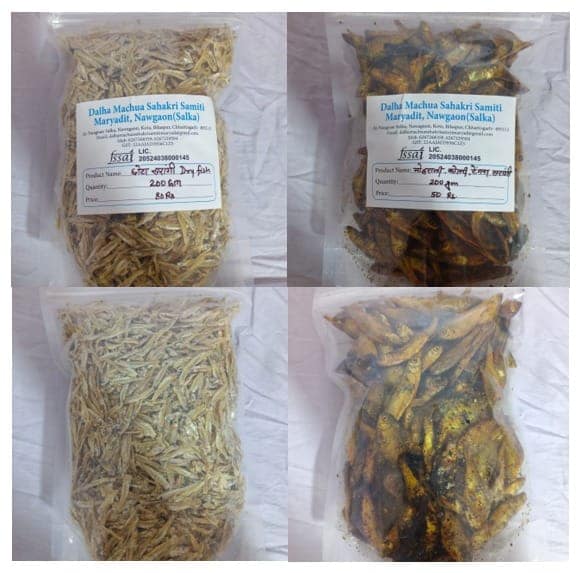 COMBO OF DRY FISH (Mohurali,Ketiri,Tengana,Desi Jhinga,Chota Sarangi) view 3