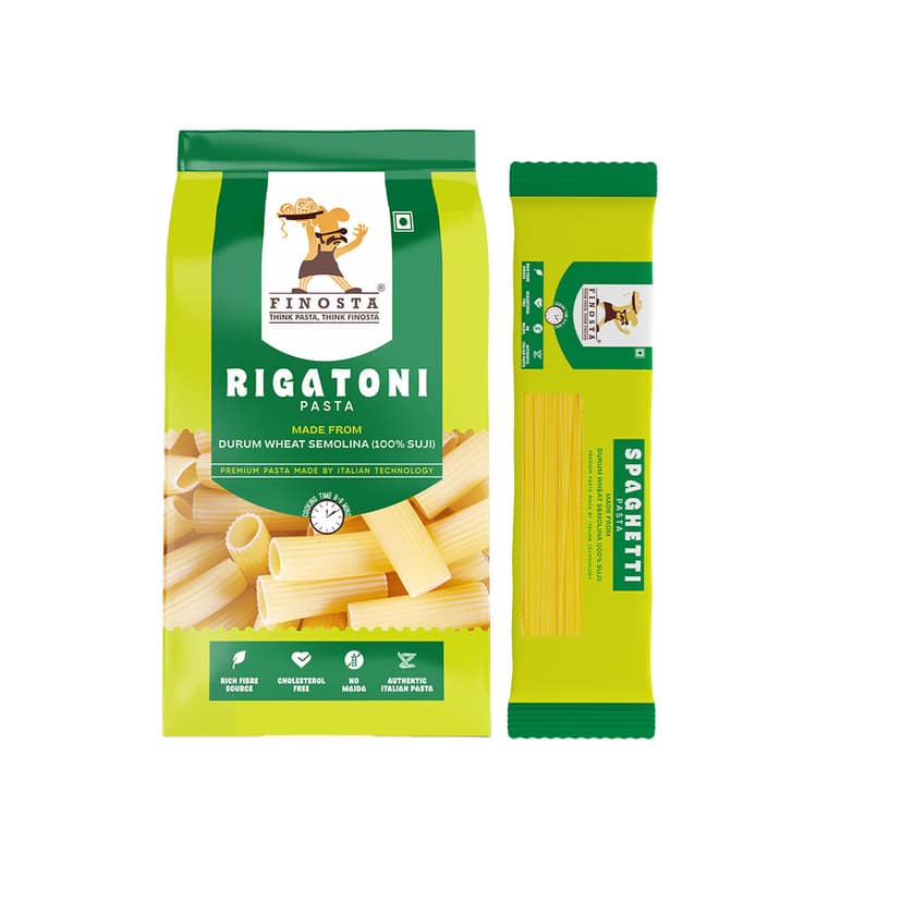 Finosta Rigatoni And Spaghetti Pasta, Combo Pack