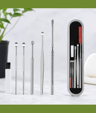 DHS Mart Steel Ear Pick ( Pack of 1 )