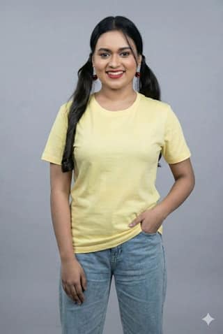 Yellow tees for Women