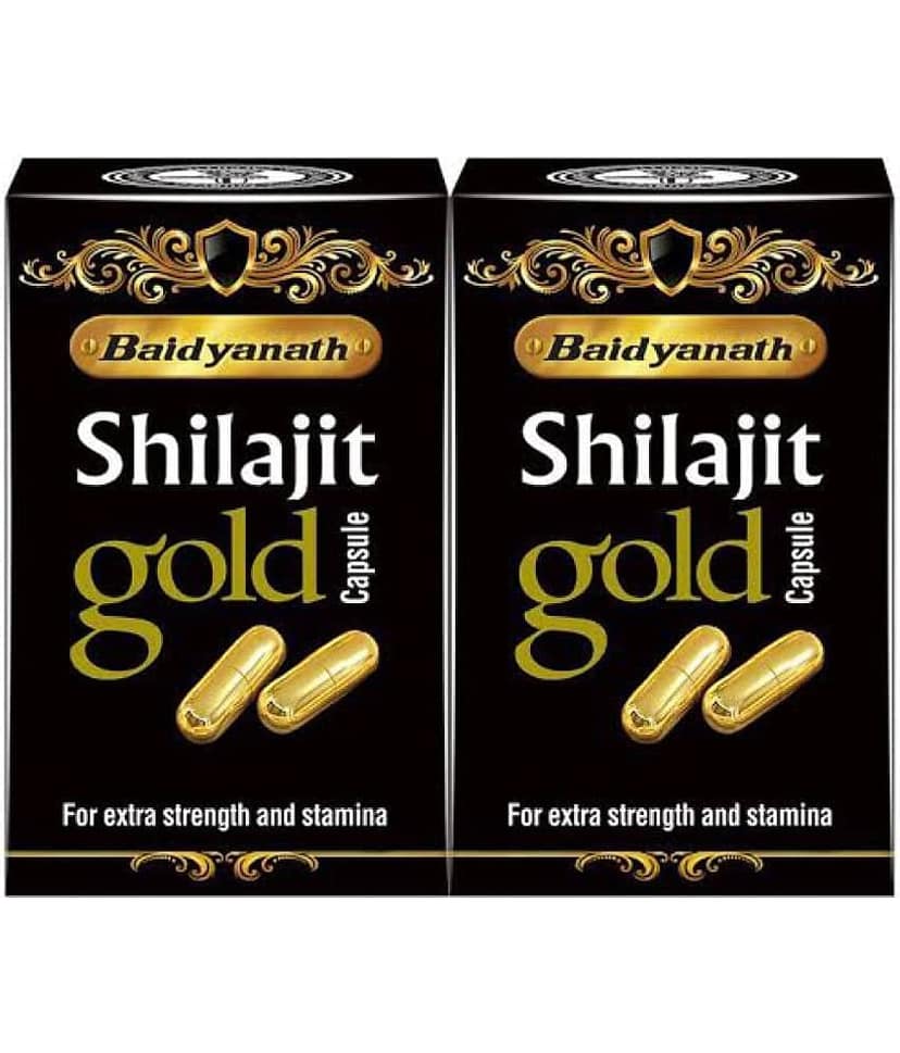VAIDYANATH AYURVED BAIDYANATH SHILAJIT GOLD 10 CAPSULES (PACK OF 2)
