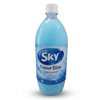 Safa's Sky Ocean Blue Fabric Softener – Long Lasting Freshness & Fabric Care (1 Litre)