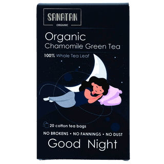 Sanatan Organic Chamomile Good Night Green tea- 20 sachets