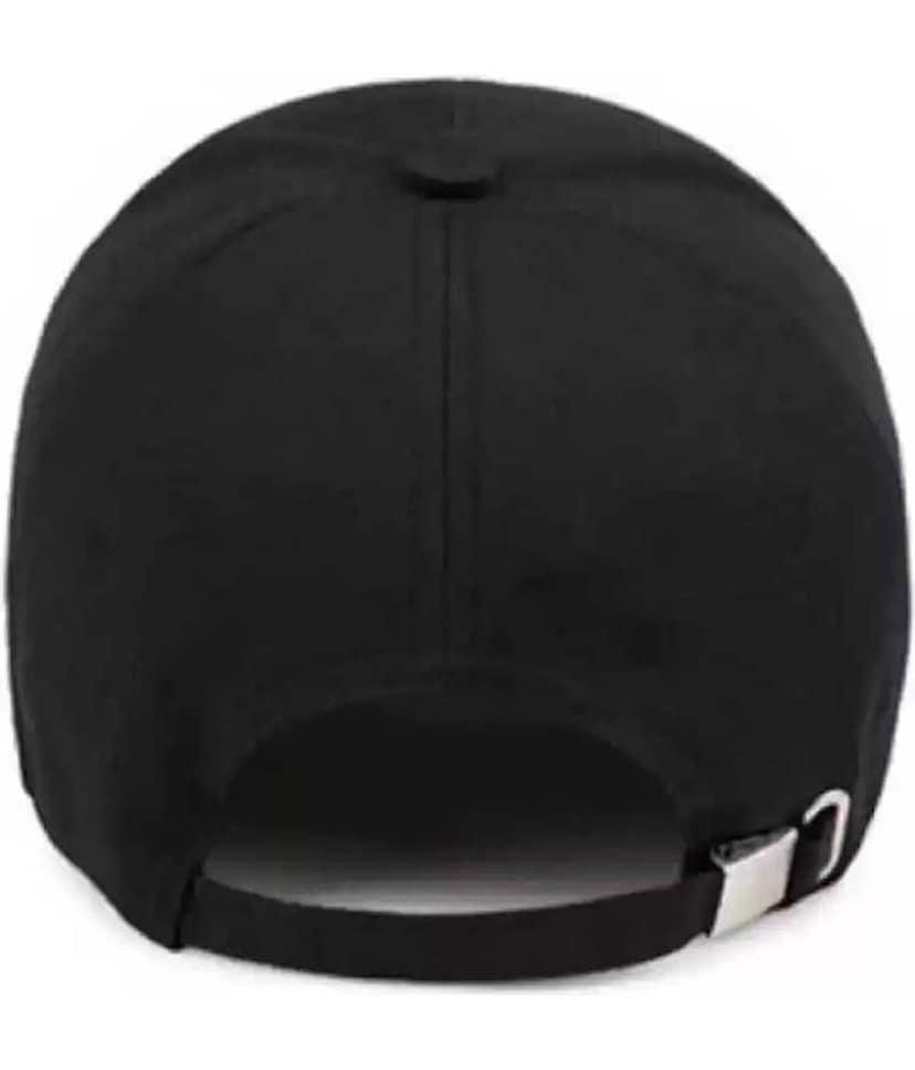 Bolax Pack of 2 cotton Men's Cap ( Black ) view 2