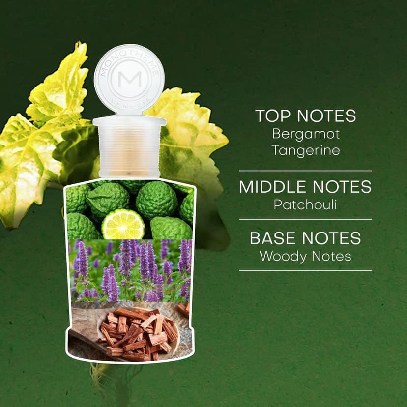 Monotheme Patchouly Leaves EDT Perfume for Men - Woody Fragrance with Notes of Patchouli, Bergamot & Citrus - Long-lasting Luxury Fragrance - Eau de Toilette Masculine Perfume - Gift For Him - 100 ml view 4