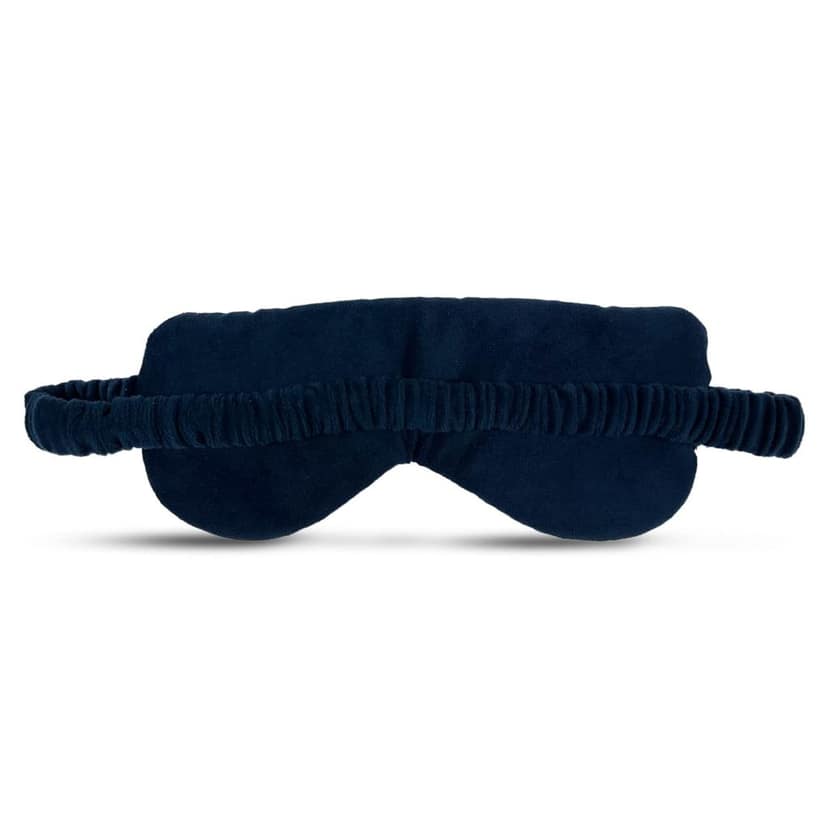 Sleepsia Eye Mask, Ultra Soft Night Mask, Stretchable Sleeping Mask, Blindfold Comfortable Unisex Smooth Adjustable Travelling Nap Suitable Mask (Blue) view 2