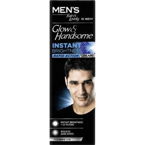Glow & Handsome Cream Instant Fairness Rapid Action 50g
