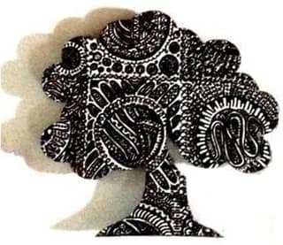 Fridge Magnets Bengaluru Tree Shaped in Assorted Artworks
