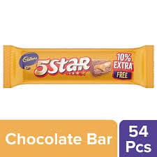 CADBURY 5 STAR 54*9.6 GM