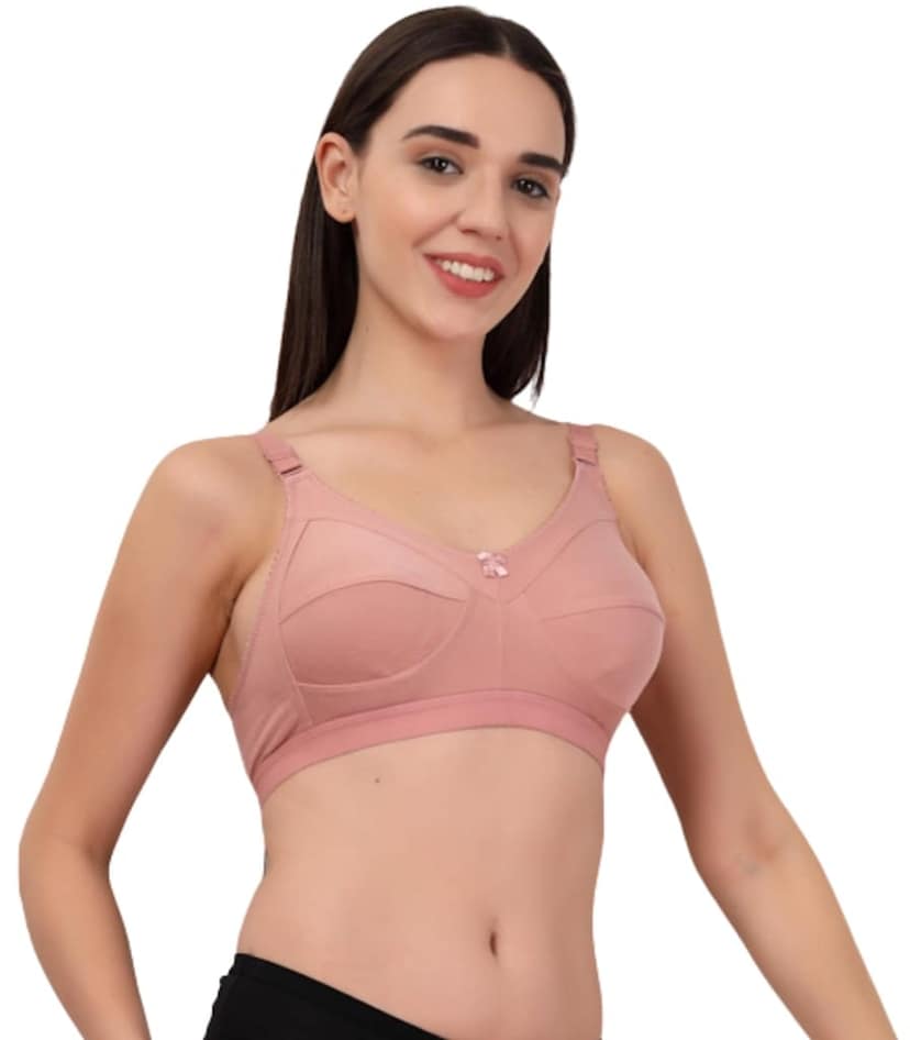 ADORNSTAR Women's Cotton Non-Padded Full Coverage Bra
