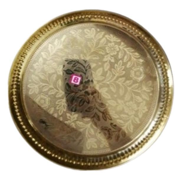 Brass Pooja Plate