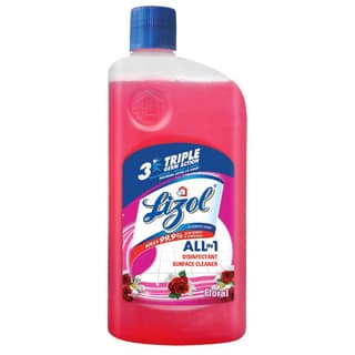 Lizol Disinfectant Surface & Floor Cleaner Liquid, Floral - 1 L