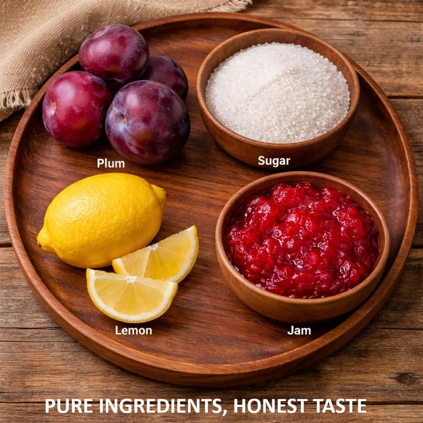Maa Craft Plum Jam | Himachali Plum Preserve | Handmade Fruit Jam | Himalayan Crafted | Sweet & Tangy Spread | No Artificial Flavours | 300g view 3