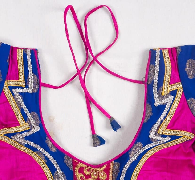 Designer blouse view 2
