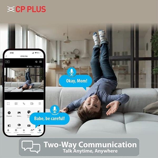 CP Plus CP-E21Q 2MP Full HD WiFi Camera view 3
