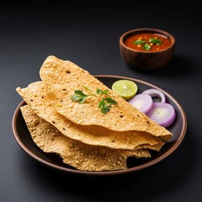 Roasted Papad
