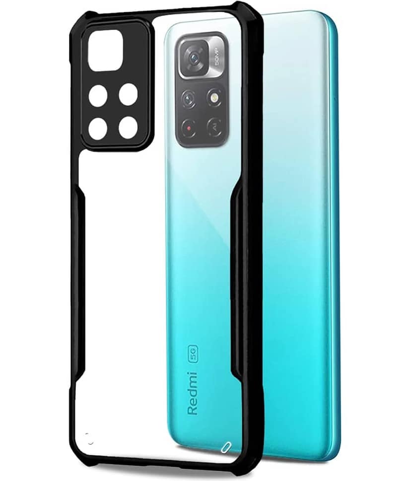 ZAMN Shock Proof Case Compatible For Polycarbonate Poco M4 Pro 5G ( ) view 2