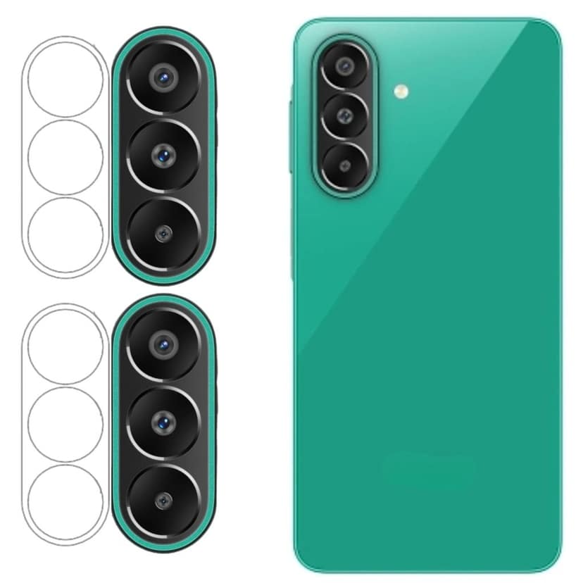 ISAAK Back Camera Lens Protector compatible for Samsung Galaxy F70 Pro 5G (Pack of 2)
