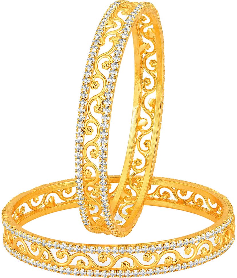 Sukkhi - Gold Bangle Set ( Pack of 1 ) view 2