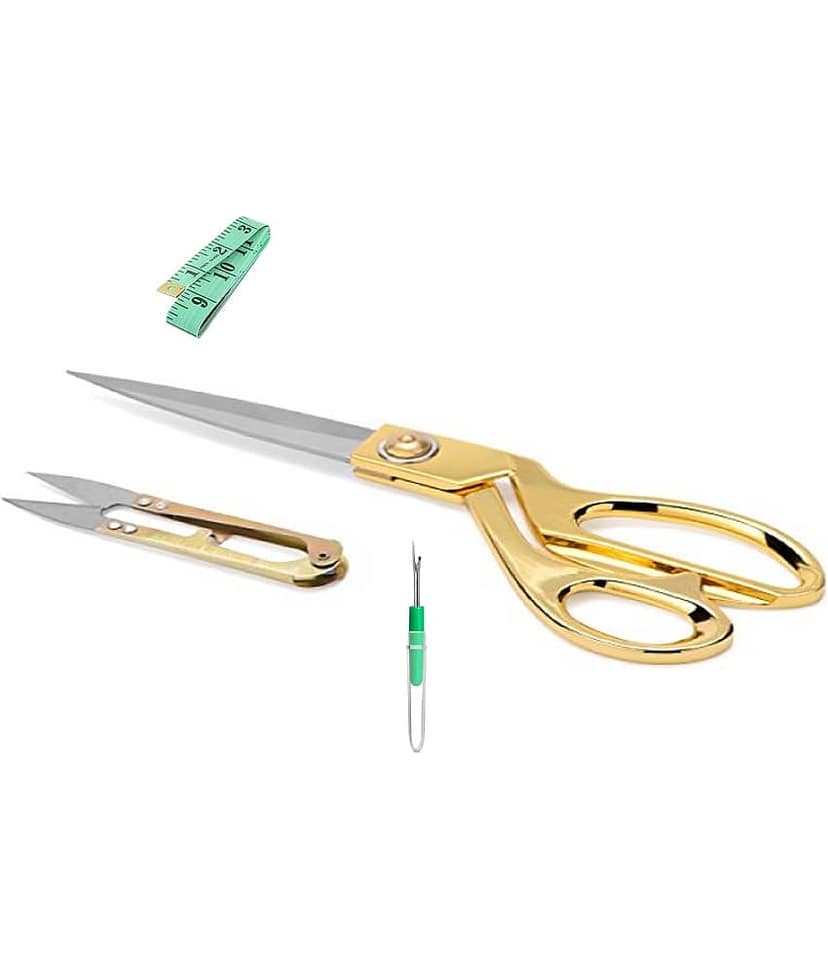 "Professional Tailor Scissors for Fabric Cutting – Dressmaking, Sewing, Craft & Quilting Shears"10 inch view 2