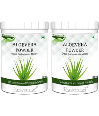 Rawmest Aloevera Powder 200 Gm Pack of 2