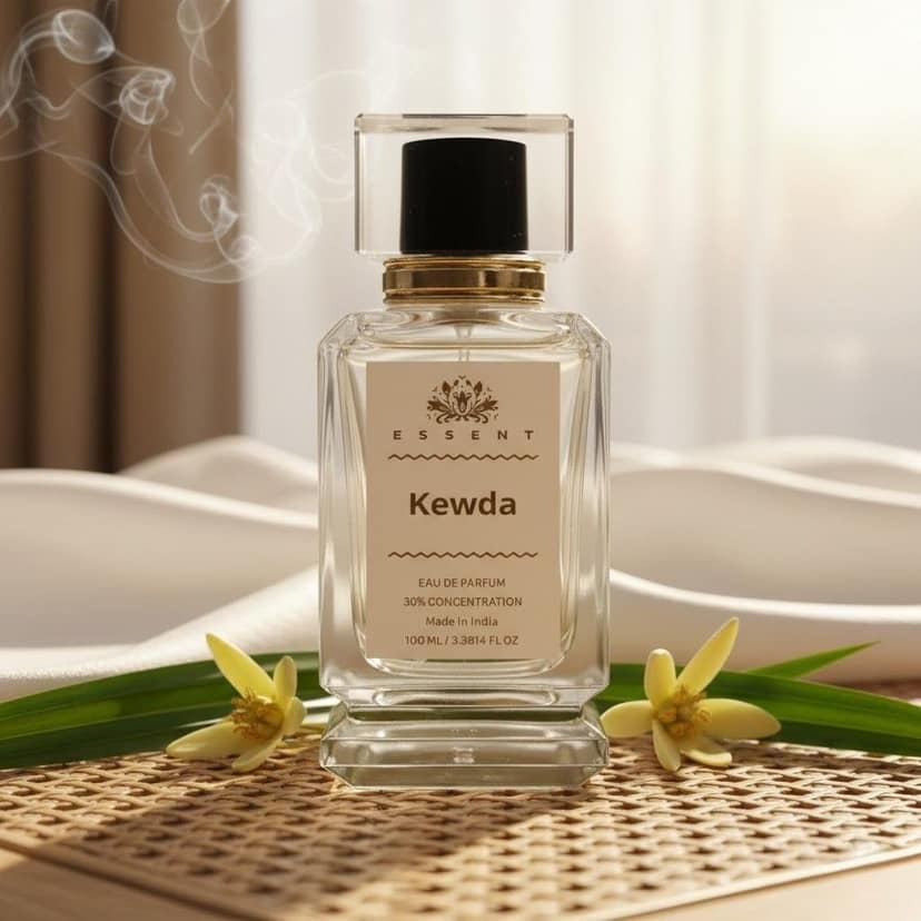 Essent Perfumes Kewda Eau de Parfum (EDP) – Traditional Kewda Floral Long Lasting Perfume – Unisex Fragrance view 3