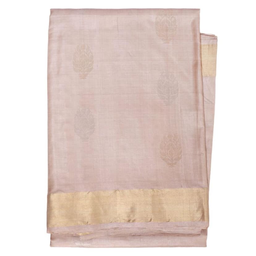 HANDLOOM KOSA SAREE WITH BLOUSE (SKU - 1ST103081220 SAREE- 158) view 5