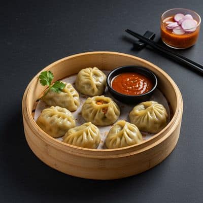 Steam Veg Momos