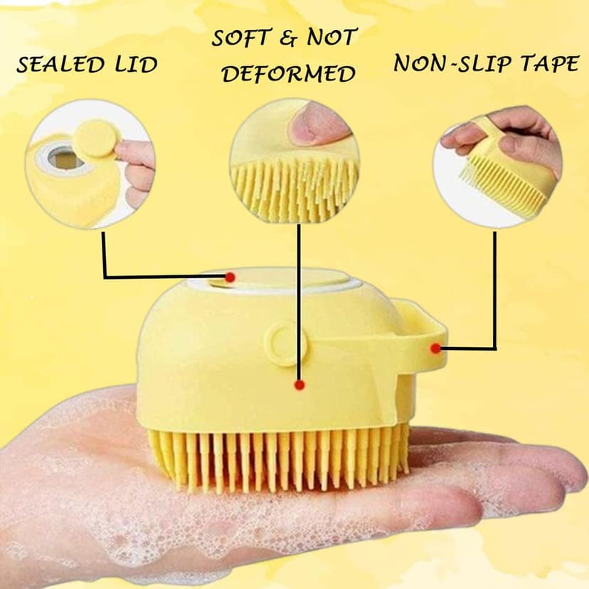Ktein Silicone Bath Brush | Body Scrubber view 2